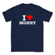 I LOVE MONEY - BABY TEE – Navy