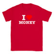 I LOVE MONEY - BABY TEE – Red