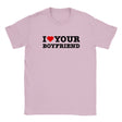 I LOVE YOUR BOYFRIEND - BABY TEE – Light Pink