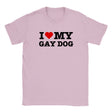 I LOVE MY GAY DOG - BABY TEE – Light Pink