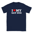 I LOVE MY GAY DOG - BABY TEE – Navy