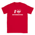 I LOVE MOTORBOATING - BABY TEE – Red