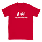 I LOVE MOTORBOATING - BABY TEE – Red