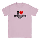 I LOVE SUBMISSIVE MEN - BABY TEE – Light Pink