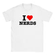 I LOVE NERDS - BABY TEE – White