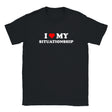 I LOVE MY SITUATIONSHIP - BABY TEE – Black