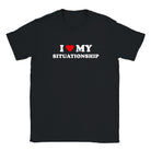 I LOVE MY SITUATIONSHIP - BABY TEE – Black