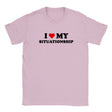 I LOVE MY SITUATIONSHIP - BABY TEE – Light Pink