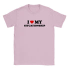 I LOVE MY SITUATIONSHIP - BABY TEE – Light Pink