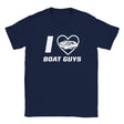 I LOVE BOAT GUYS - BABY TEE – Navy