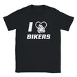 I LOVE BIKERS - BABY TEE – Black
