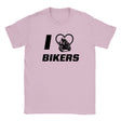 I LOVE BIKERS - BABY TEE – Light Pink