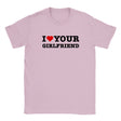 I LOVE YOUR GIRLFRIEND - BABY TEE – Light Pink