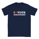 I LOVE YOUR GIRLFRIEND - BABY TEE – Navy