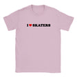 I LOVE SKATERS - BABY TEE – Light Pink
