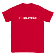 I LOVE SKATERS - BABY TEE – Red