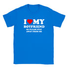 I LOVE MY BOYFRIEND SO PLEASE STAY AWAY FROM ME - BABY TEE – Royal
