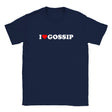 I LOVE GOSSIP - BABY TEE – Navy