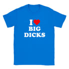 I LOVE BIG DICKS - BABY TEE – Royal
