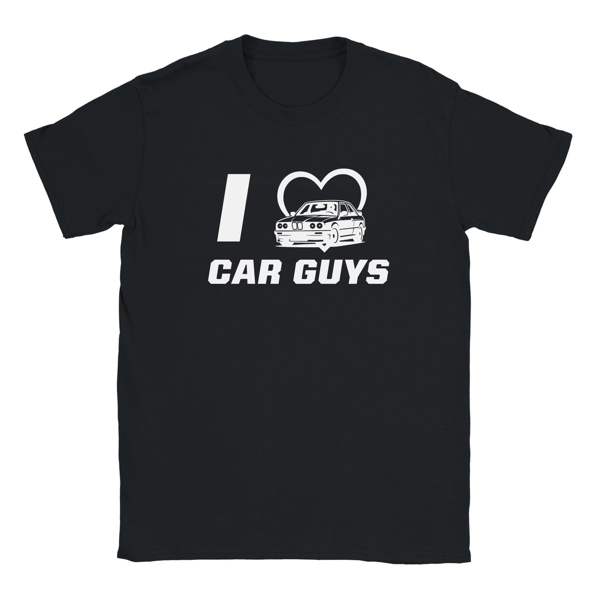 I LOVE CAR GUYS - BABY TEE – Black