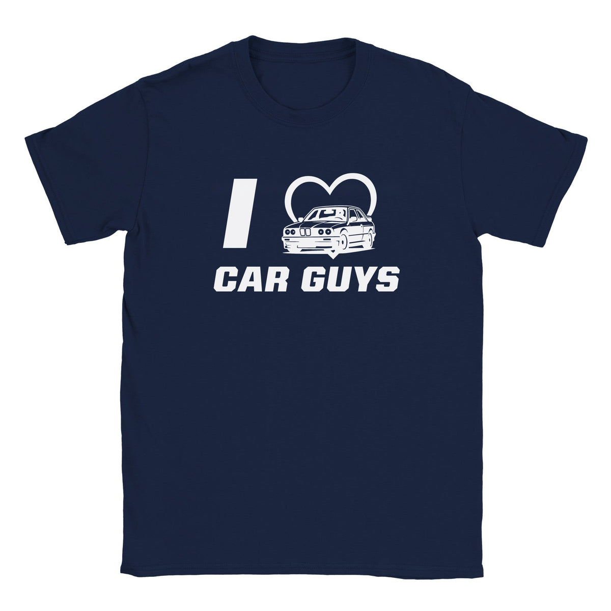 I LOVE CAR GUYS - BABY TEE – Navy