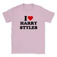 I LOVE HARRY STYLES - BABY TEE – Light Pink
