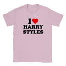 I LOVE HARRY STYLES - BABY TEE – Light Pink