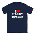 I LOVE HARRY STYLES - BABY TEE – Navy