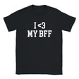 I LOVE MY BFF - BABY TEE – Black