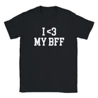 I LOVE MY BFF - BABY TEE – Black