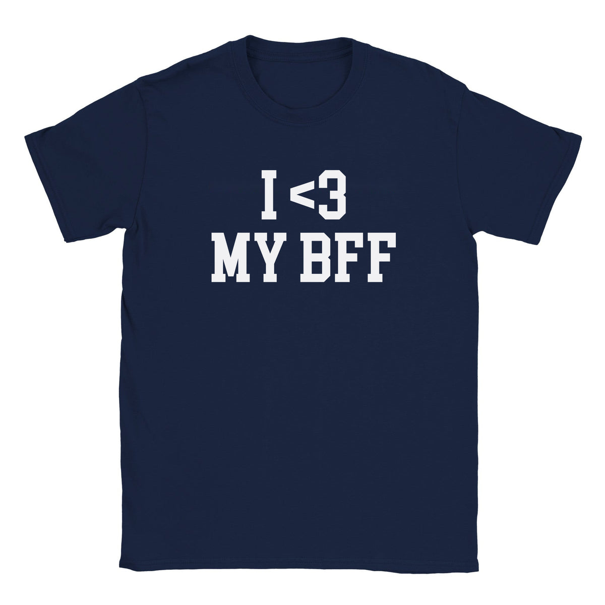 I LOVE MY BFF - BABY TEE – Navy