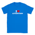 I LOVE ATTENTION - BABY TEE – Royal