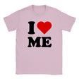 I LOVE ME - BABY TEE – Light Pink