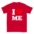 I LOVE ME - BABY TEE – Red