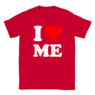 I LOVE ME - BABY TEE – Red