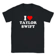 I LOVE TAYLOR SWIFT - BABY TEE – Black