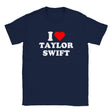 I LOVE TAYLOR SWIFT - BABY TEE – Navy