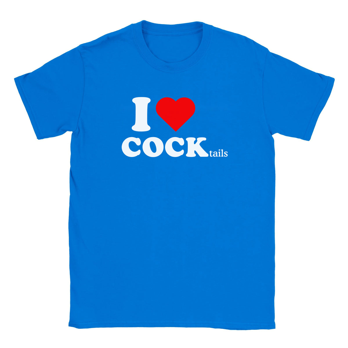 I LOVE COCK (TAILS) - BABY TEE – Royal