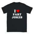 I LOVE FART JOKES - BABY TEE – Black