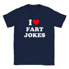 I LOVE FART JOKES - BABY TEE – Navy