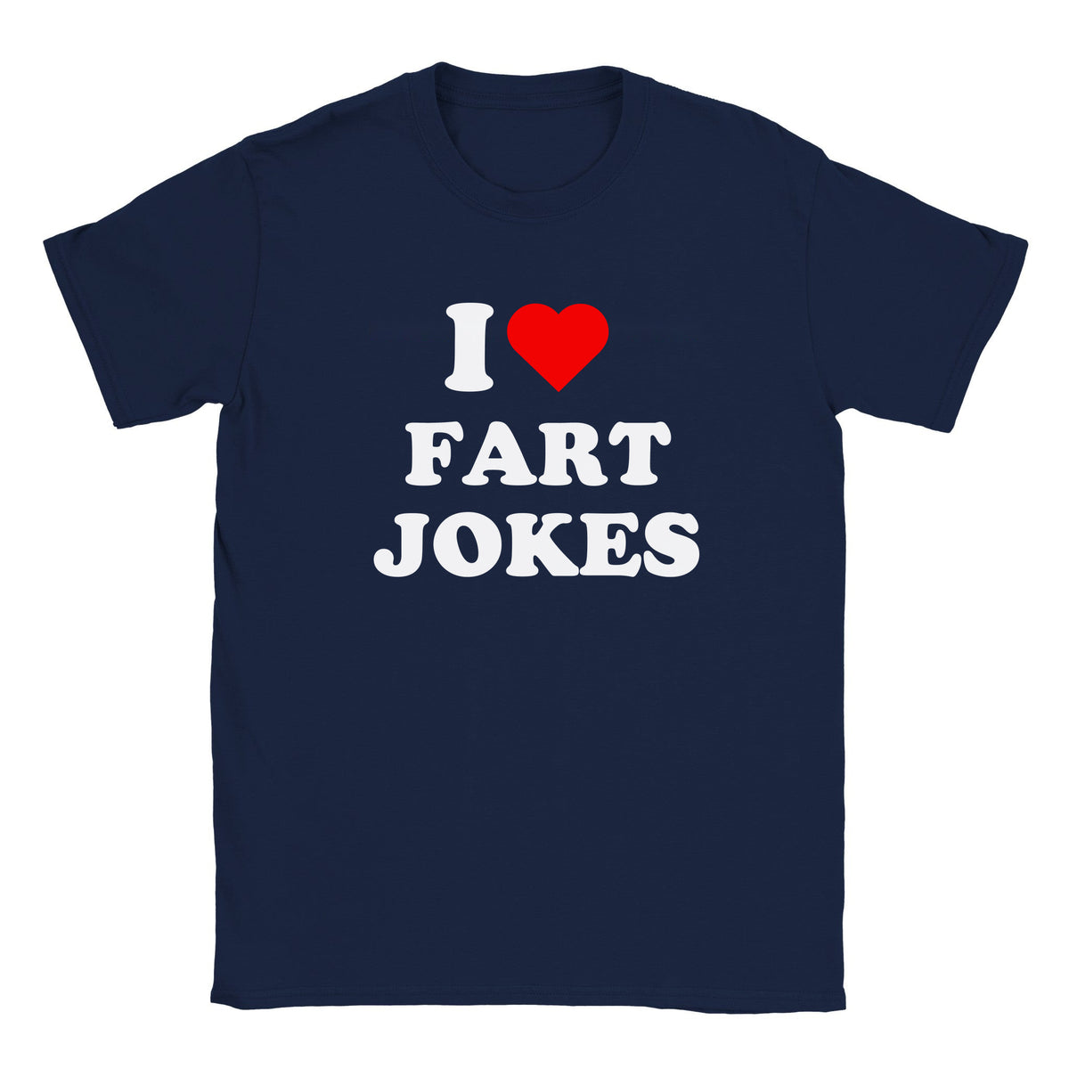 I LOVE FART JOKES - BABY TEE – Navy