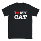 I LOVE MY CAT - BABY TEE – Black