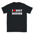 I LOVE HOT MOMS - BABY TEE – Black