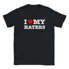 I LOVE MY HATERS - BABY TEE – Black