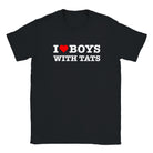 I LOVE BOYS WITH TATS - BABY TEE – Black