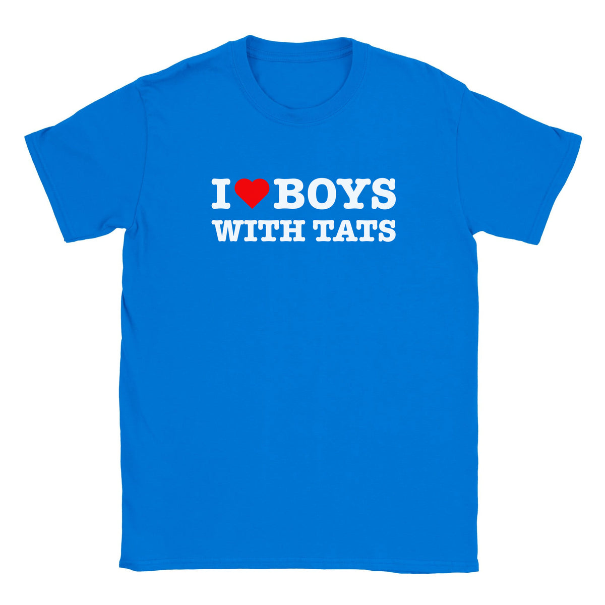 I LOVE BOYS WITH TATS - BABY TEE – Royal