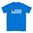 I LOVE BEING SHORT - BABY TEE – Royal