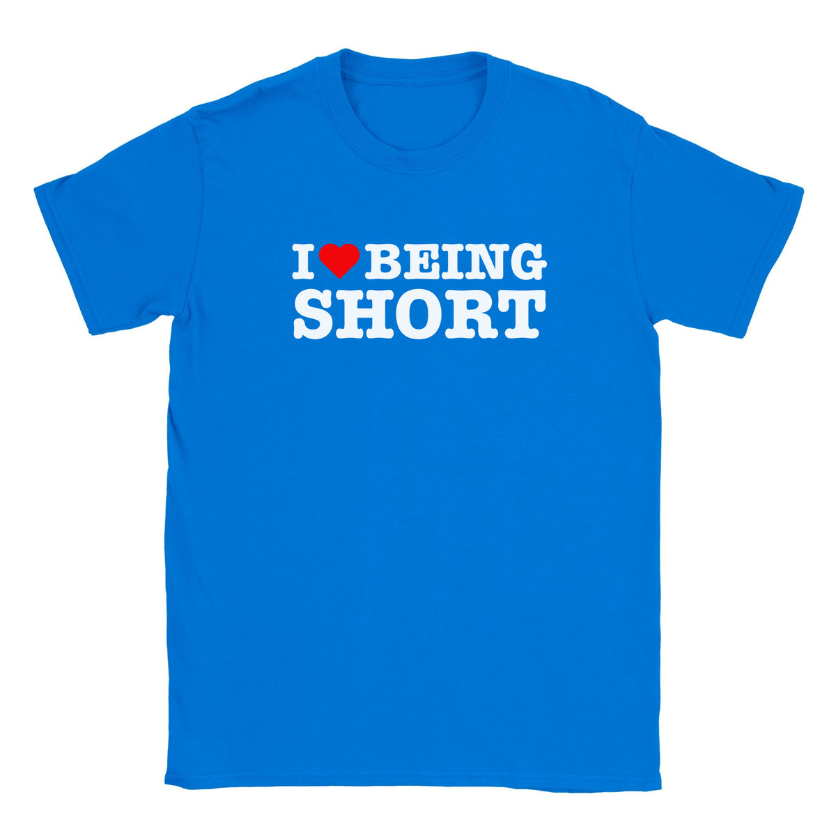 I LOVE BEING SHORT - BABY TEE – Royal