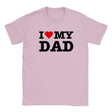 I LOVE MY DAD - BABY TEE – Light Pink