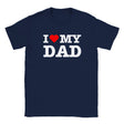 I LOVE MY DAD - BABY TEE – Navy